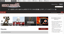 Desktop Screenshot of hockeyforums.net